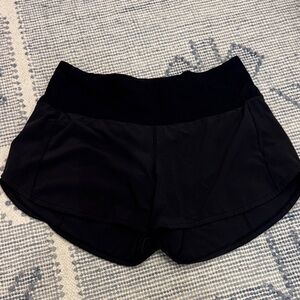 Lululemon Athletica Black Athletic Shorts